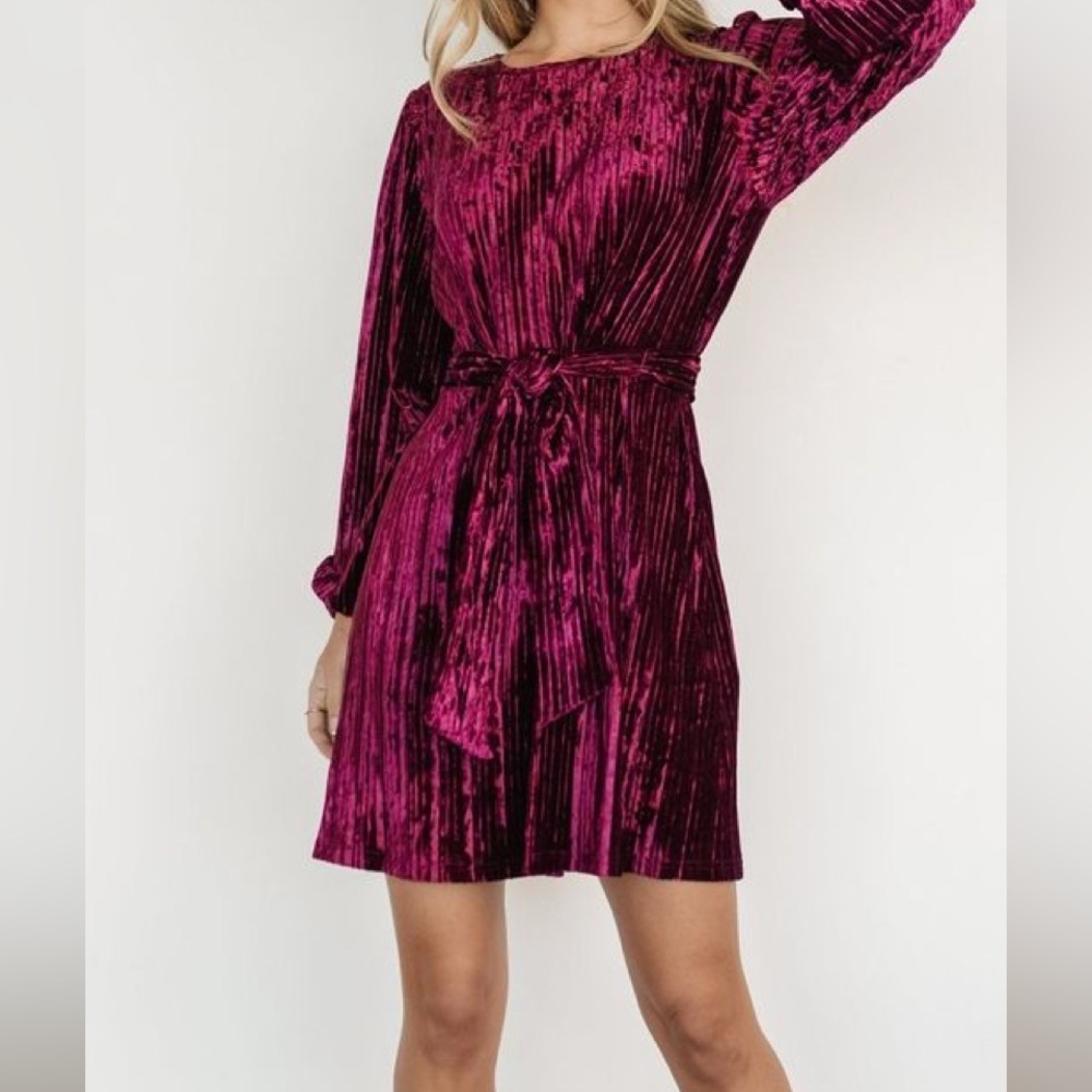 Baltic born anastasia velvet short dress. Size XL.